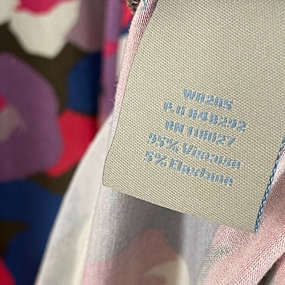 Boden 6 Jersey Dress Floral Stretch Short Sleeve Viscose Blend - Picture 4 of 10